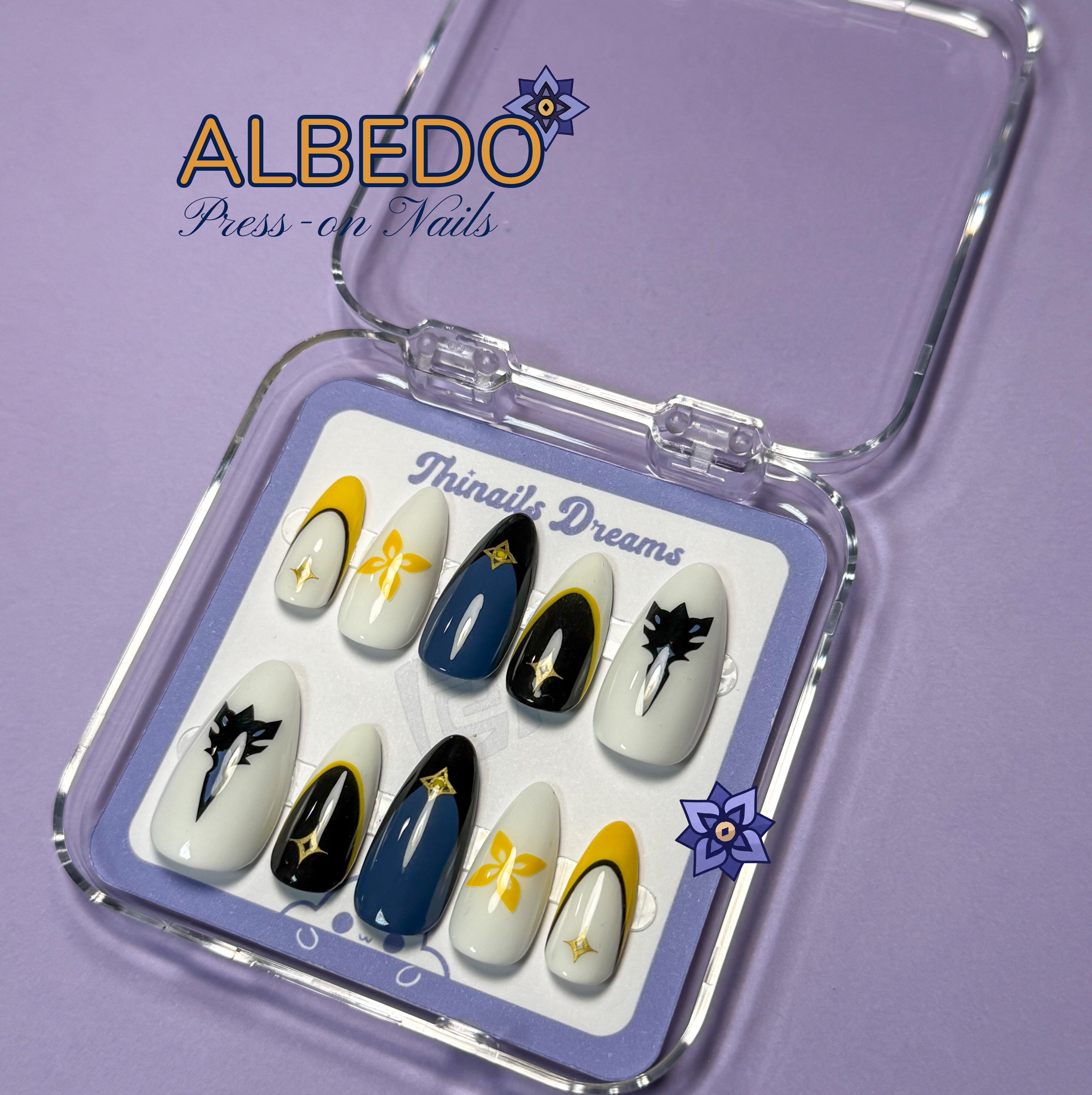 Albedo - Press-on Nails