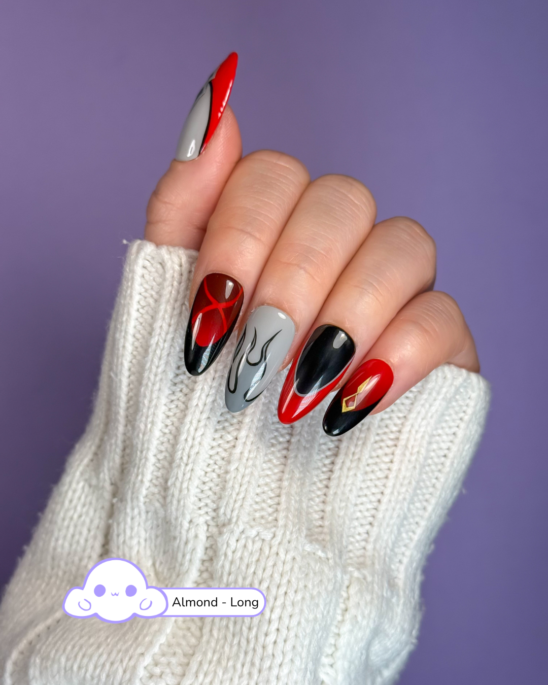 Arlecchino - Press-on Nails