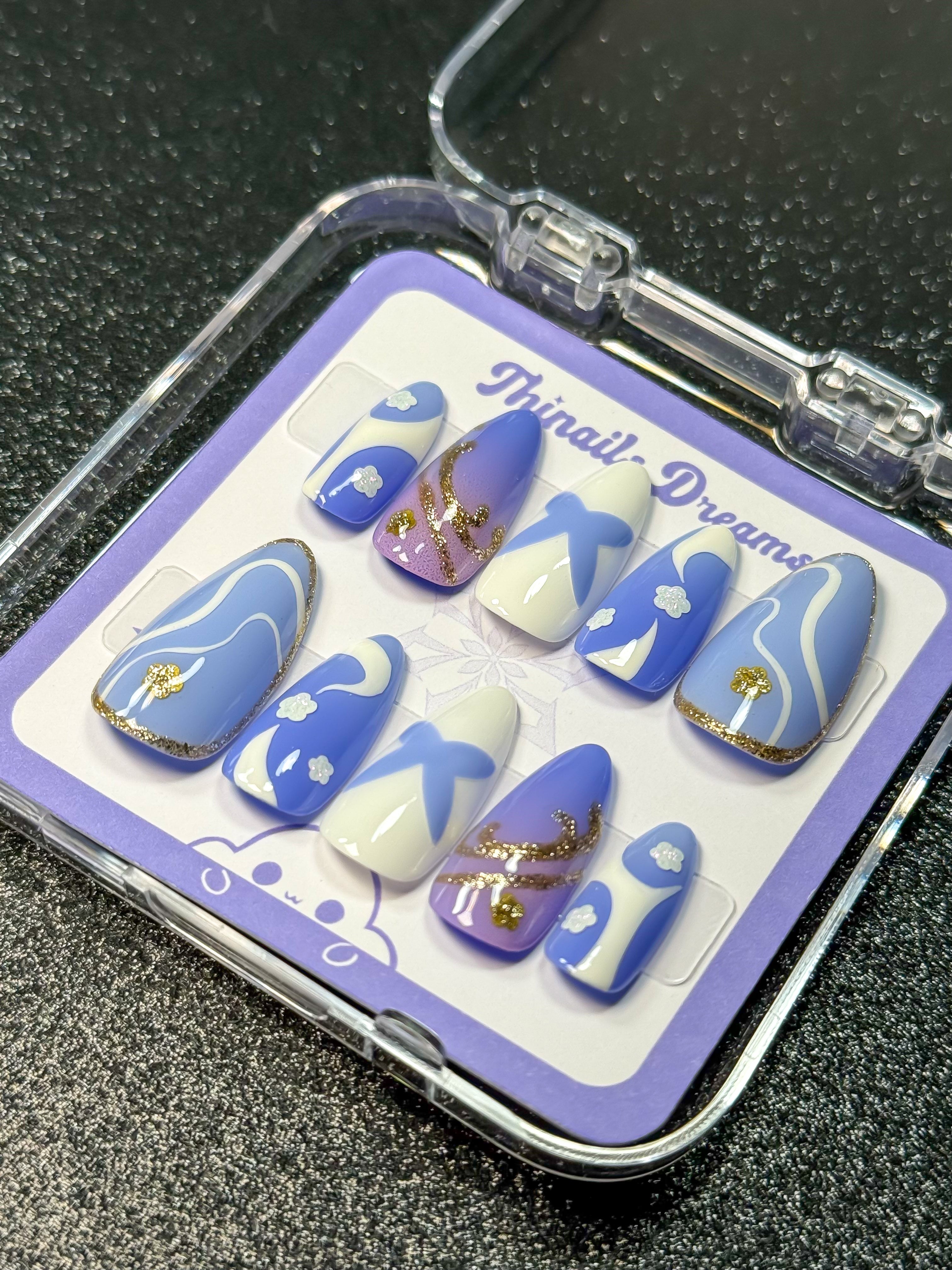 Ayaka - Edition Limitée - Press-on Nails Thinails Dreams