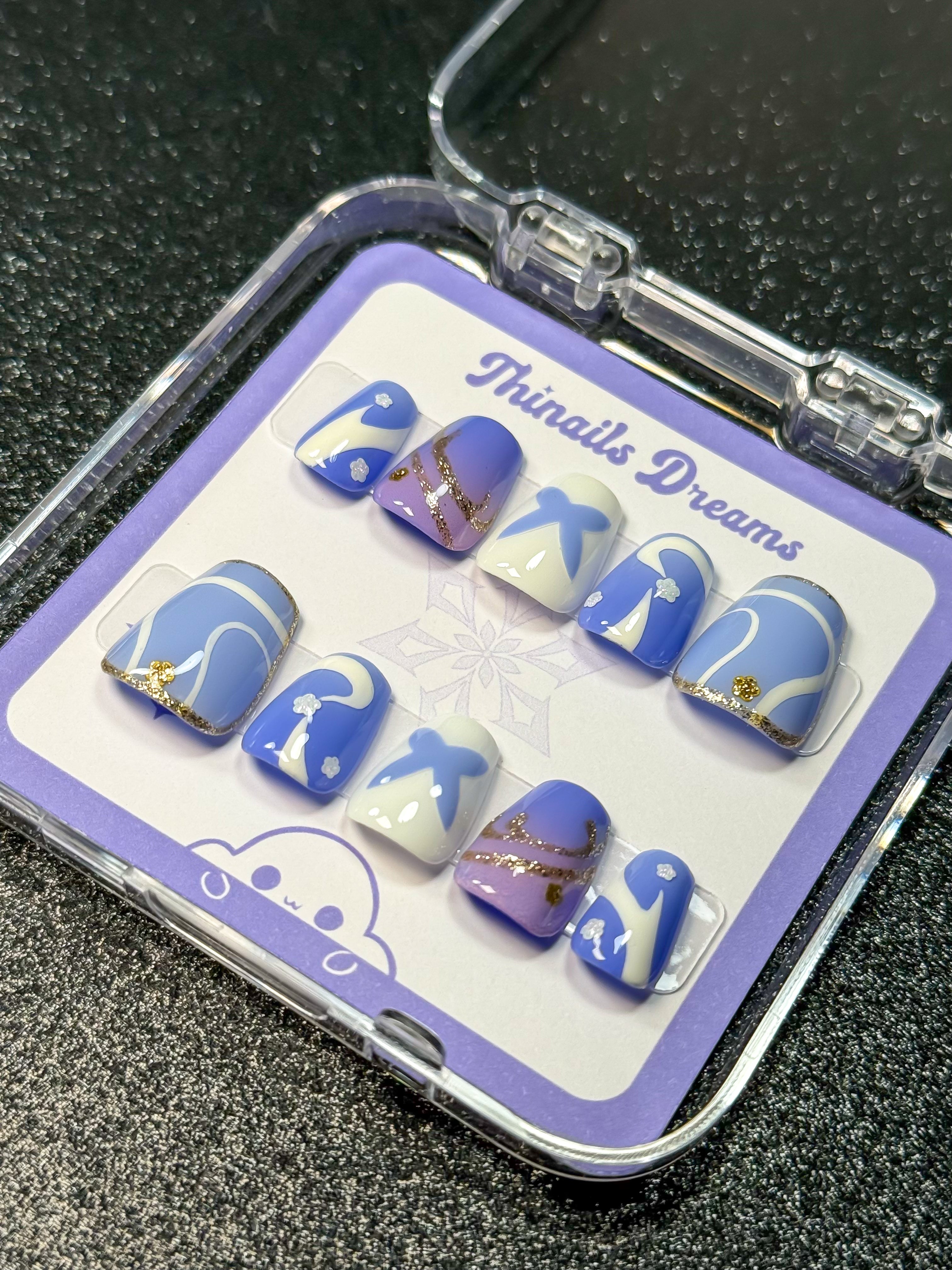 Ayaka - Edition Limitée - Press-on Nails Thinails Dreams