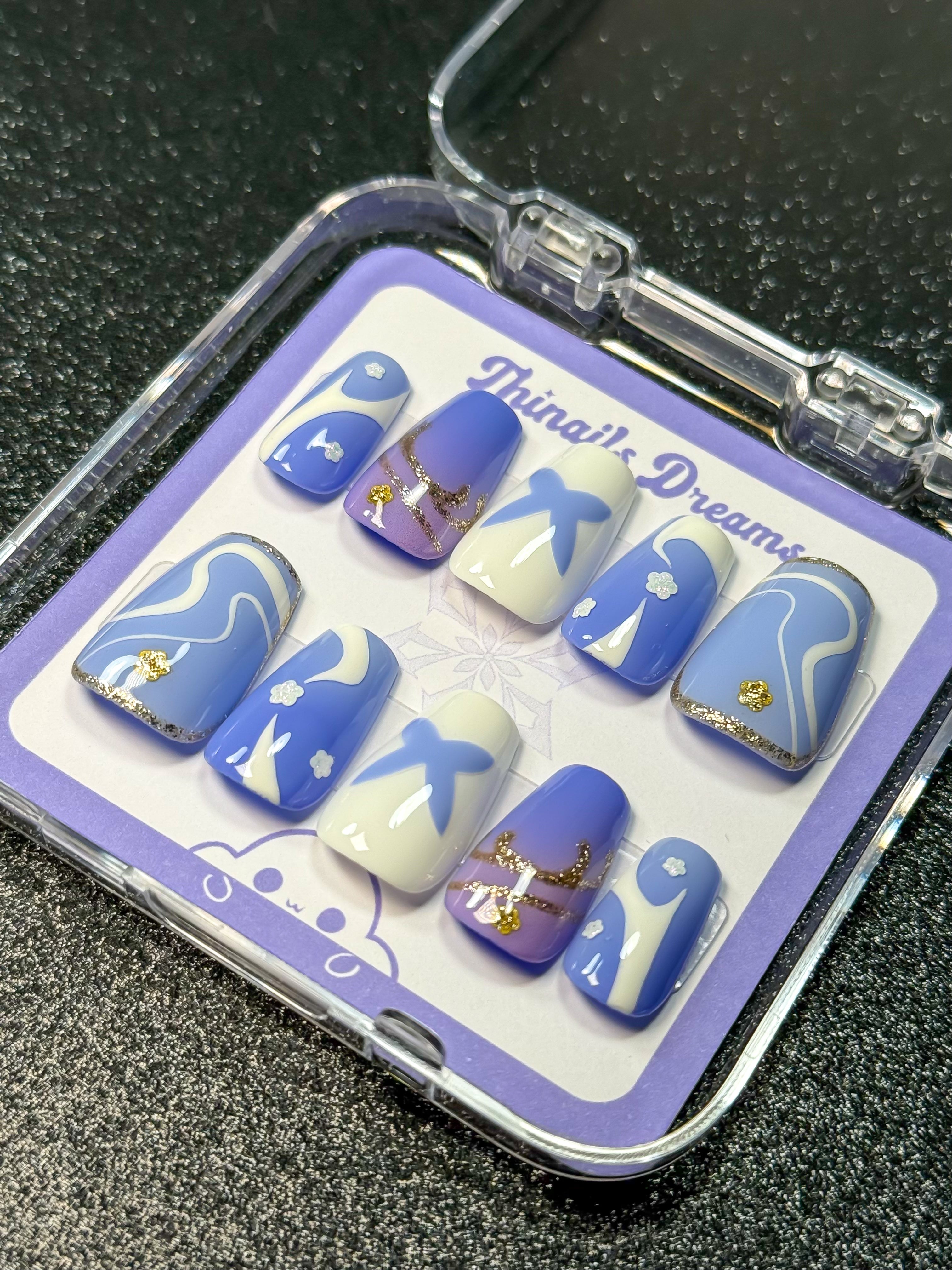 Ayaka - Edition Limitée - Press-on Nails Thinails Dreams