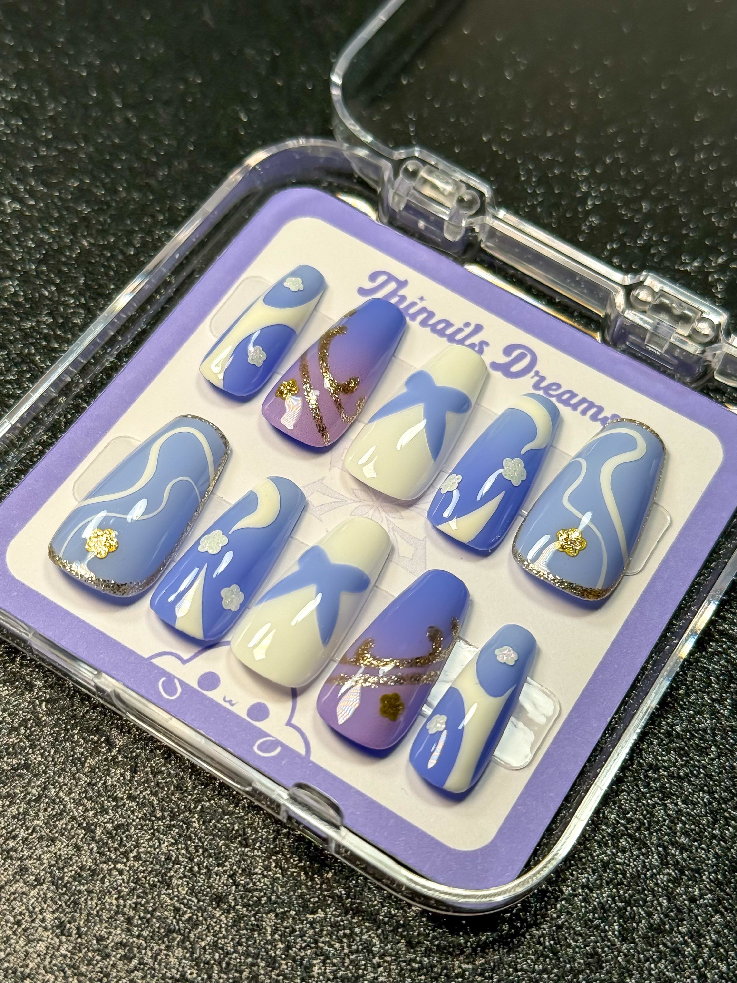 Ayaka - Edition Limitée - Press-on Nails Thinails Dreams