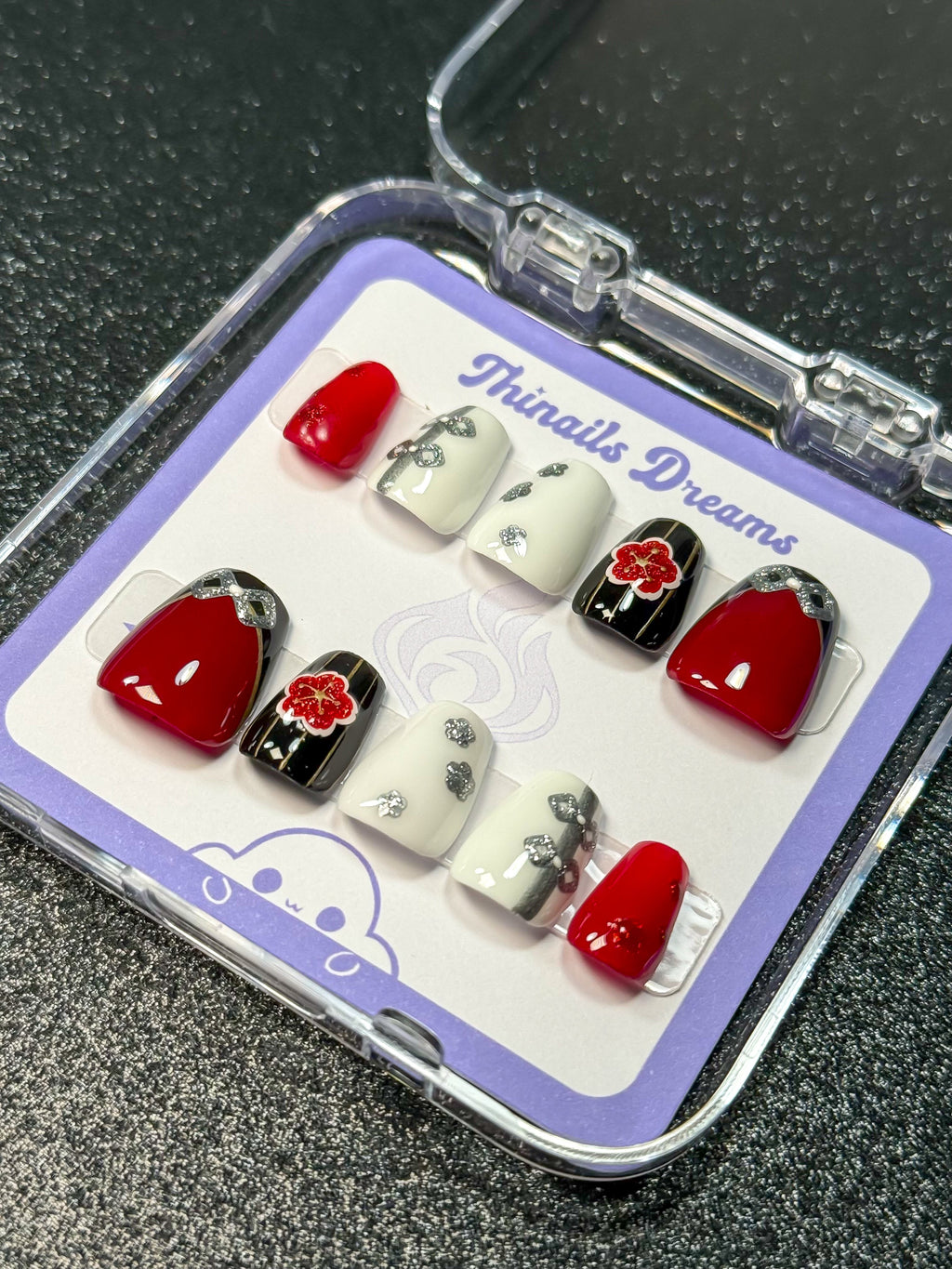 Hu Tao - Edition Limitée - Press-on Nails Thinails Dreams