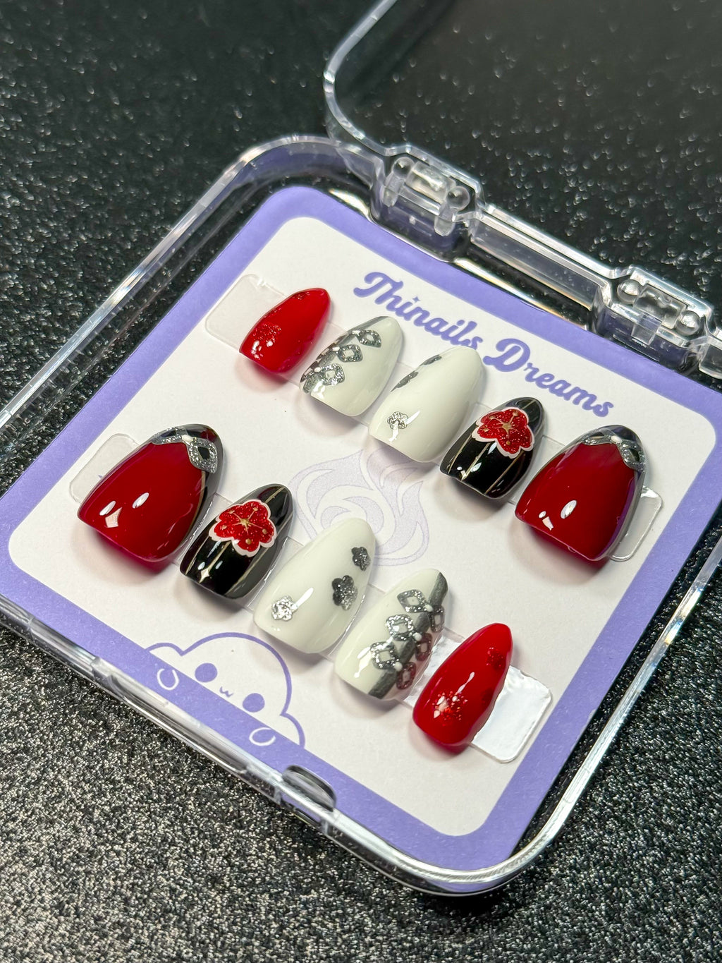 Hu Tao - Edition Limitée - Press-on Nails Thinails Dreams