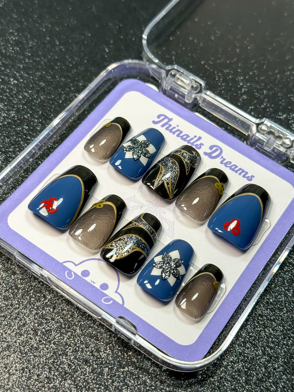 Shenhe - Edition Limitée - Press-on Nails Thinails Dreams