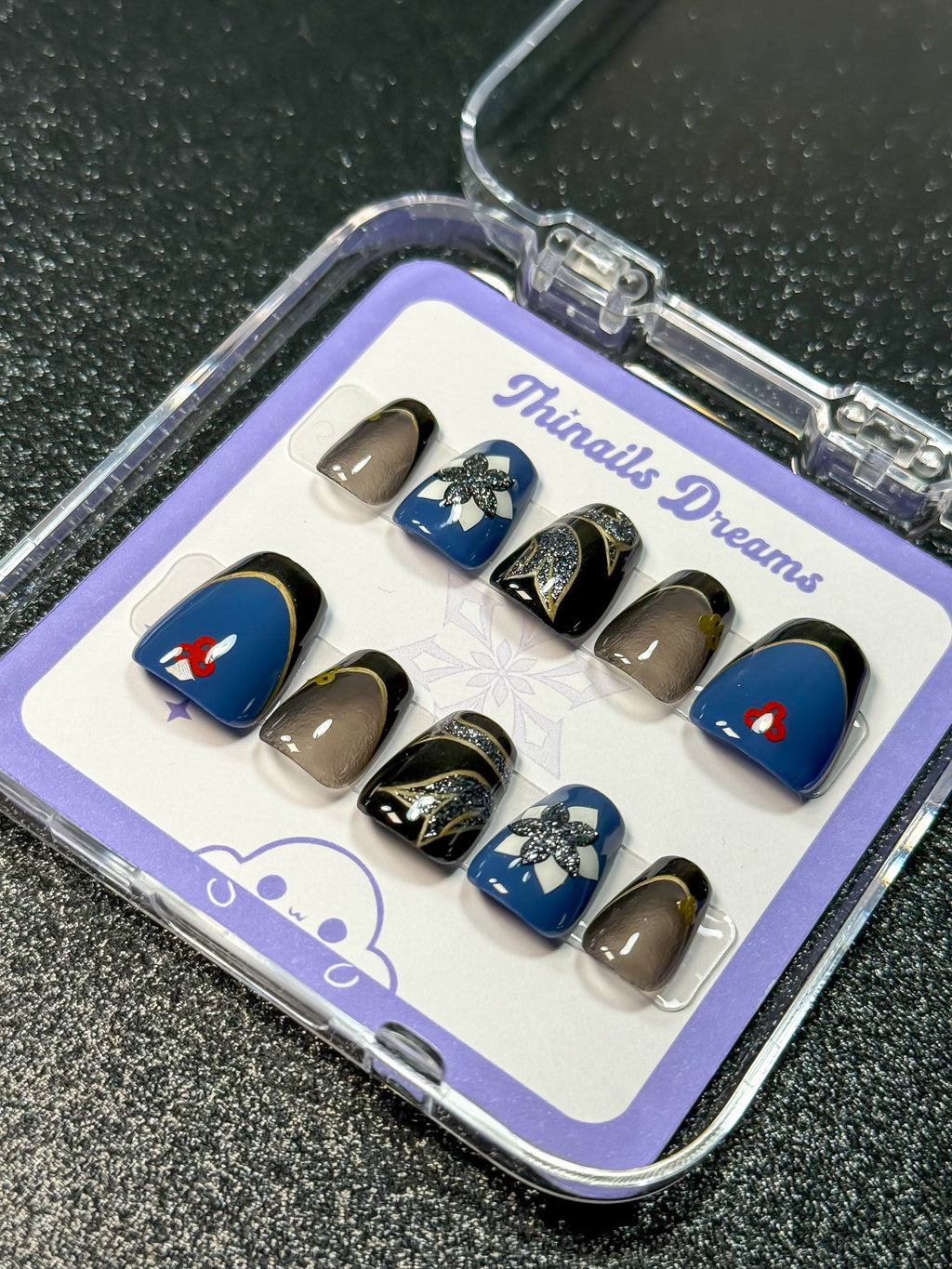 Shenhe - Edition Limitée - Press-on Nails Thinails Dreams