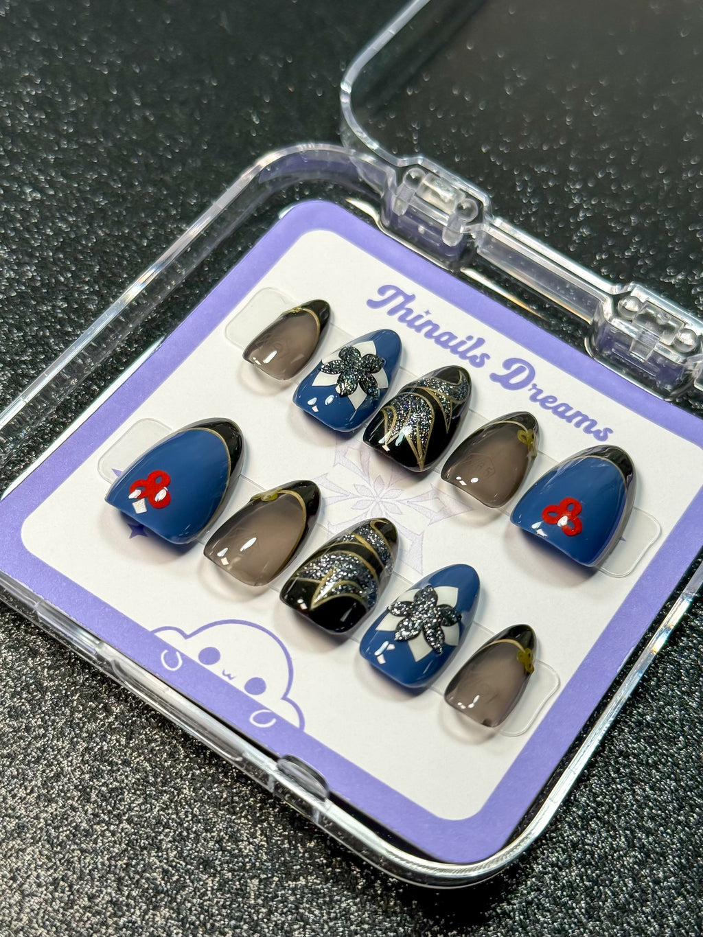 Shenhe - Edition Limitée - Press-on Nails Thinails Dreams