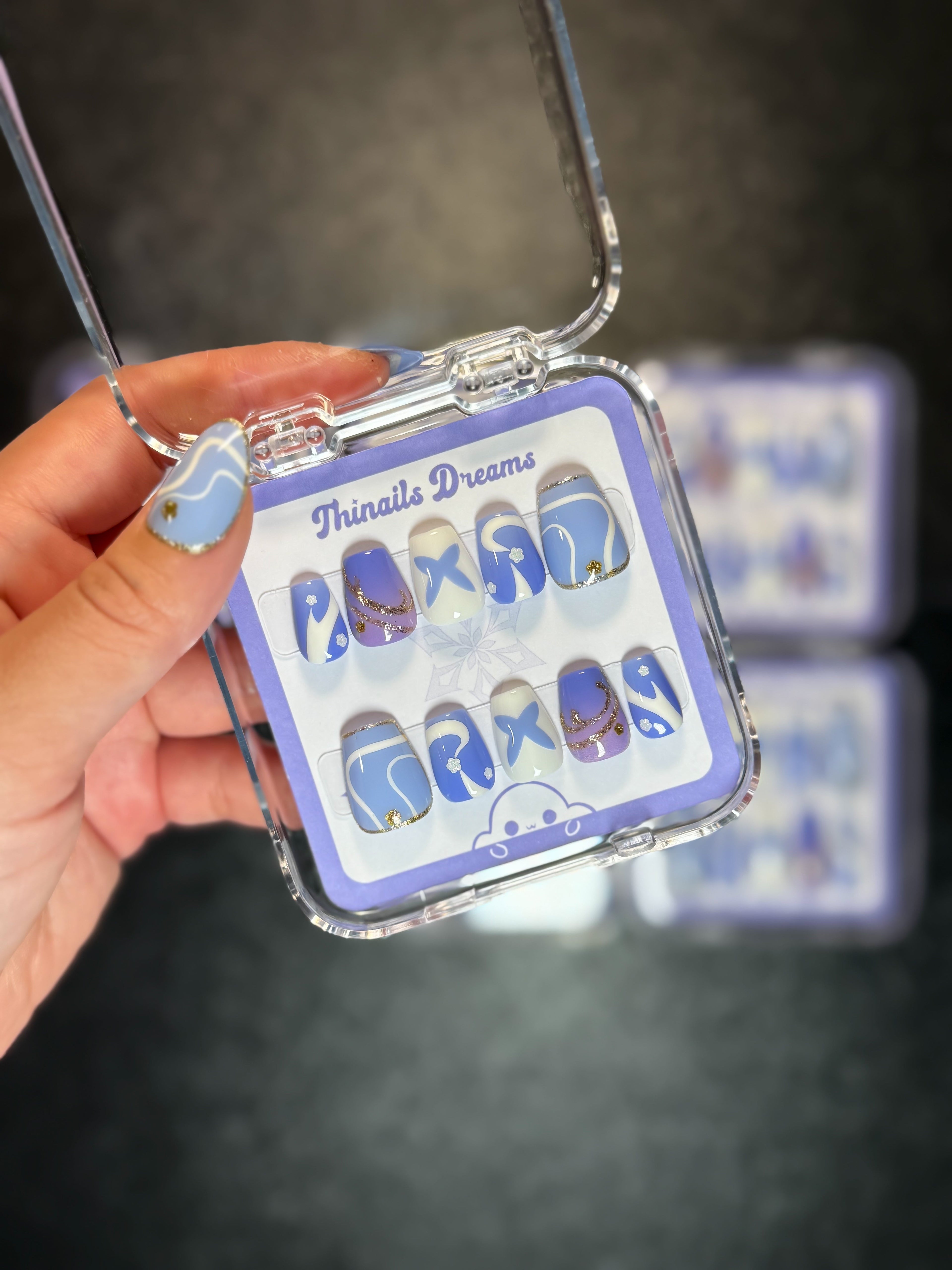 Ayaka - Edition Limitée - Press-on Nails Thinails Dreams