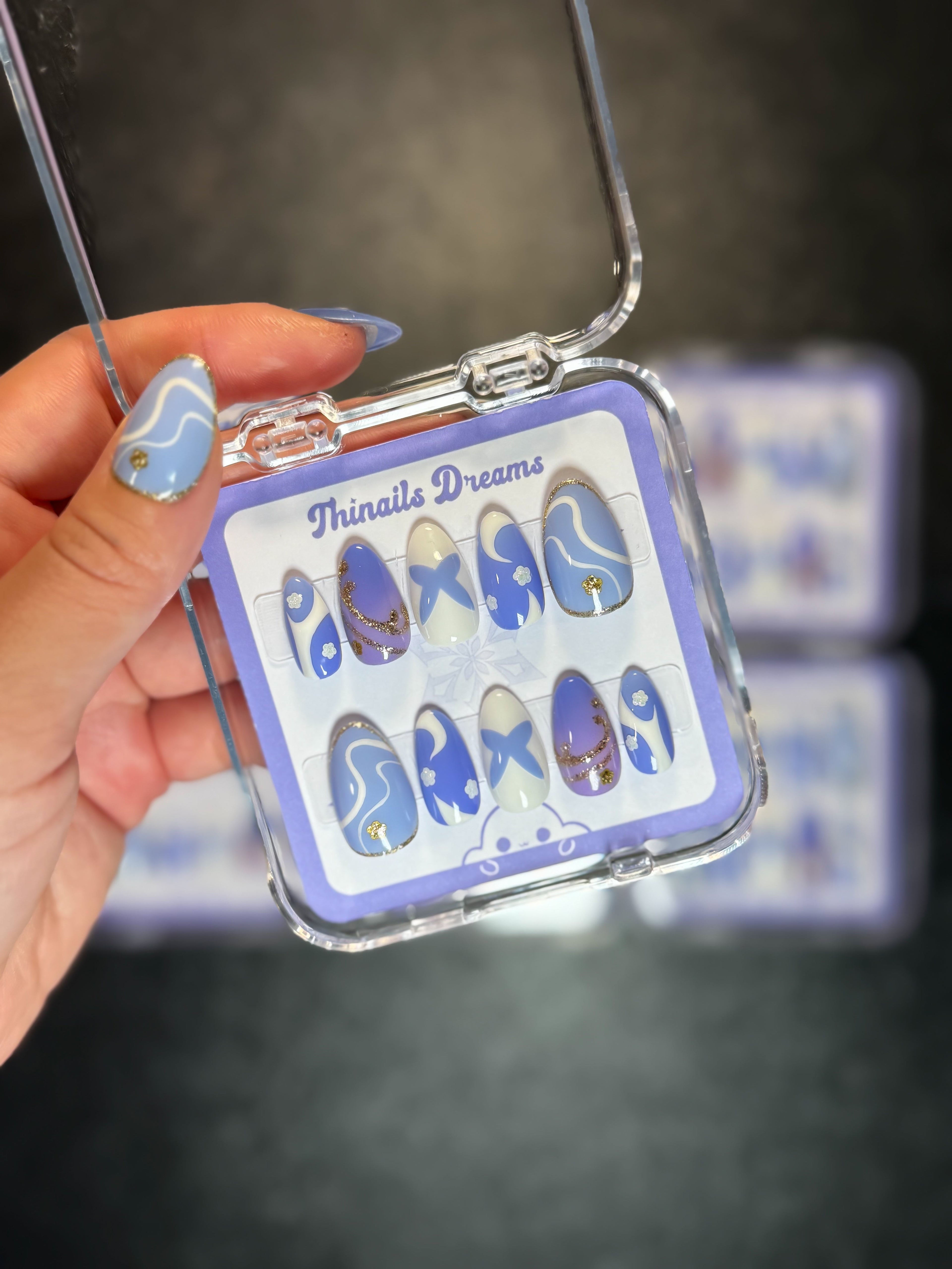 Ayaka - Edition Limitée - Press-on Nails Thinails Dreams