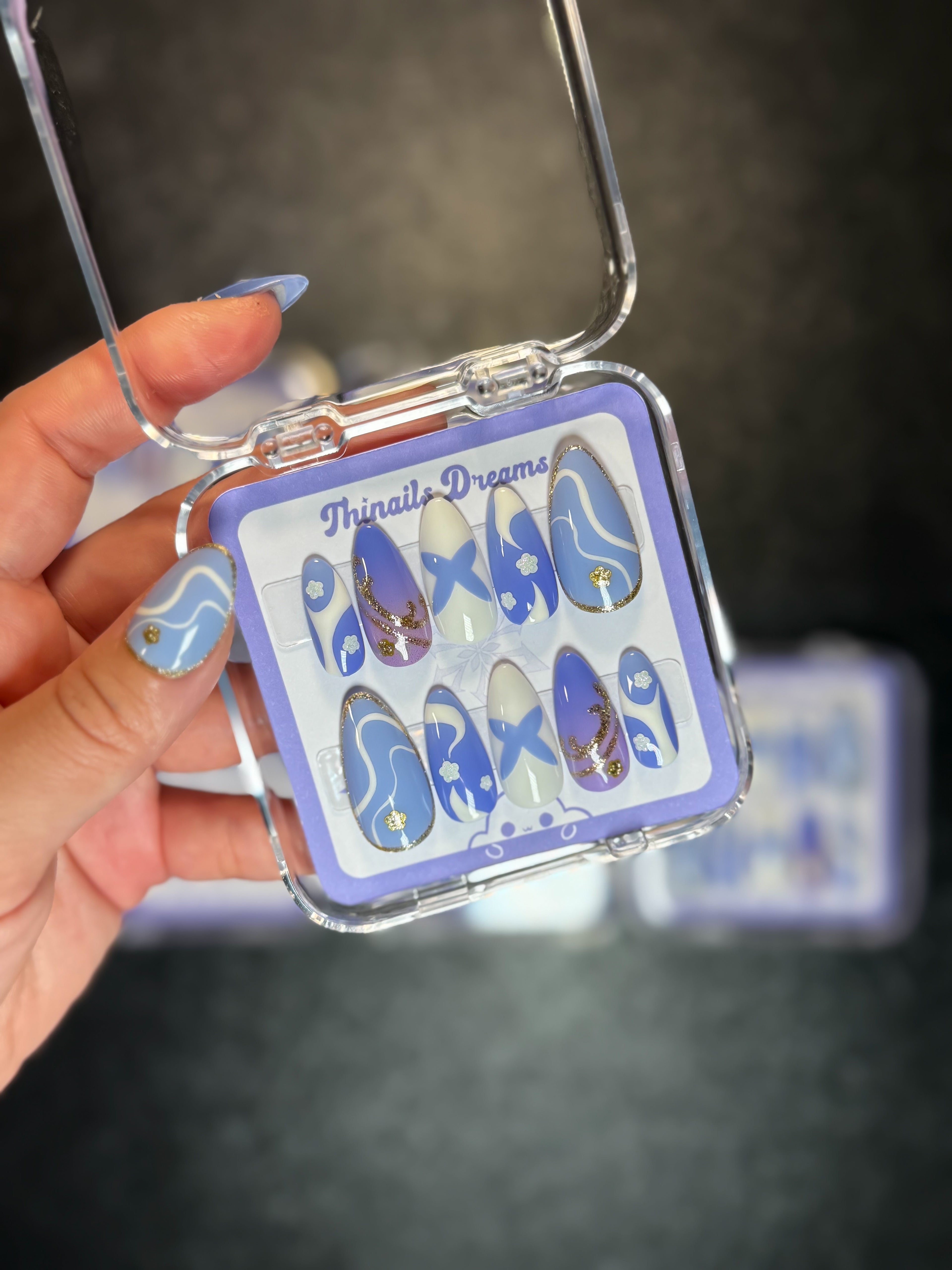 Ayaka - Edition Limitée - Press-on Nails Thinails Dreams