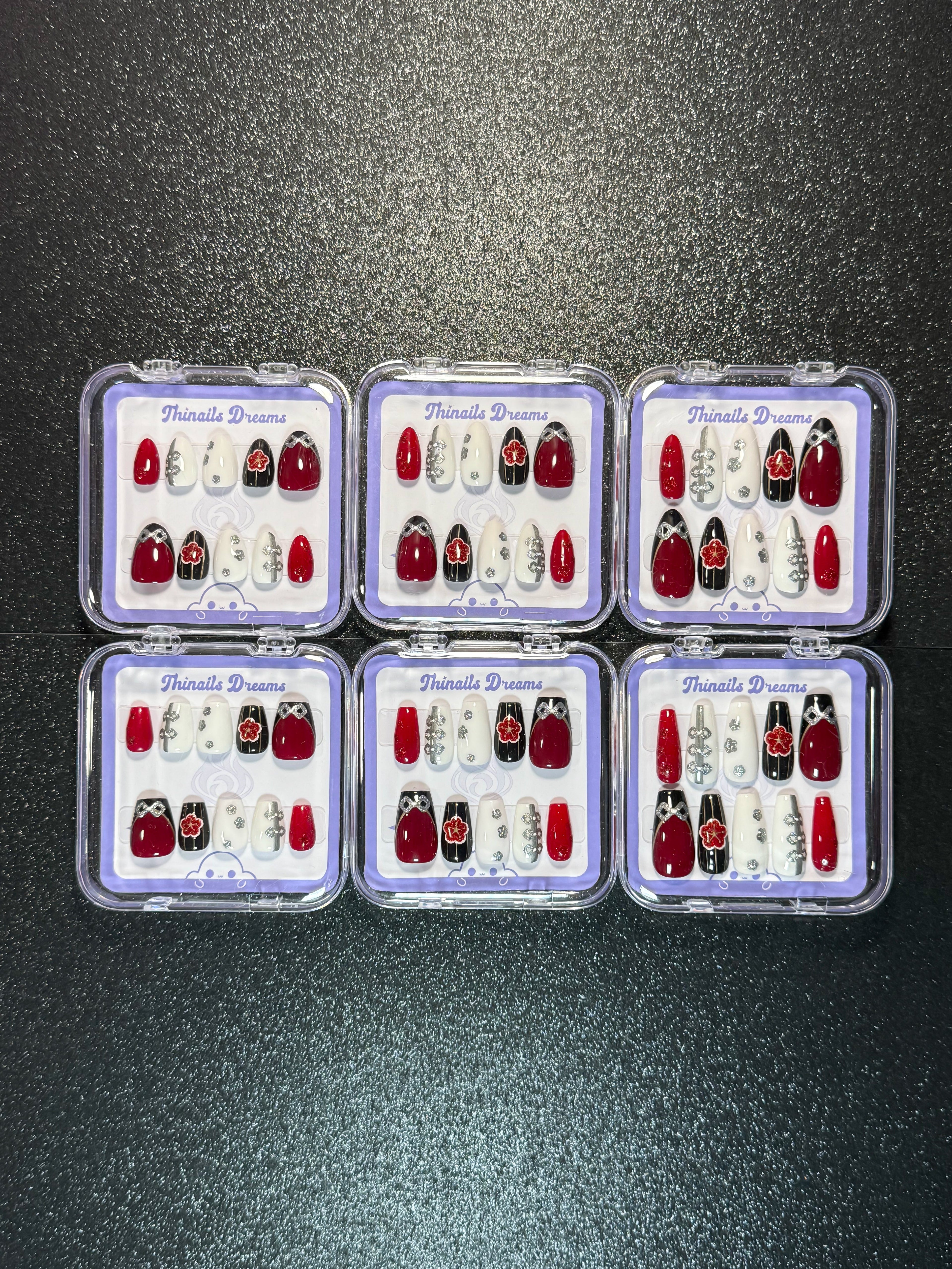 Hu Tao - Edition Limitée - Press-on Nails Thinails Dreams