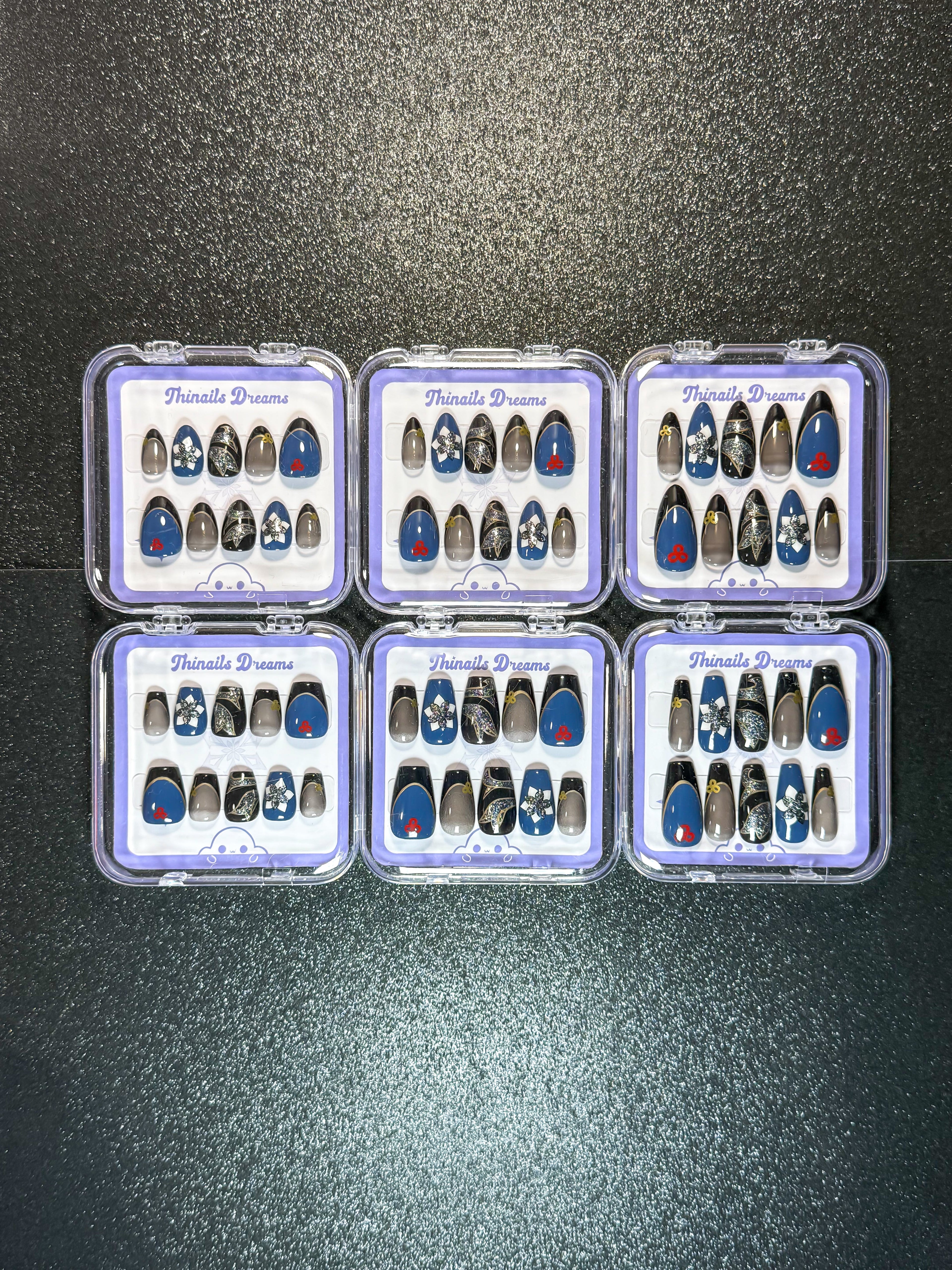 Shenhe - Edition Limitée - Press-on Nails Thinails Dreams