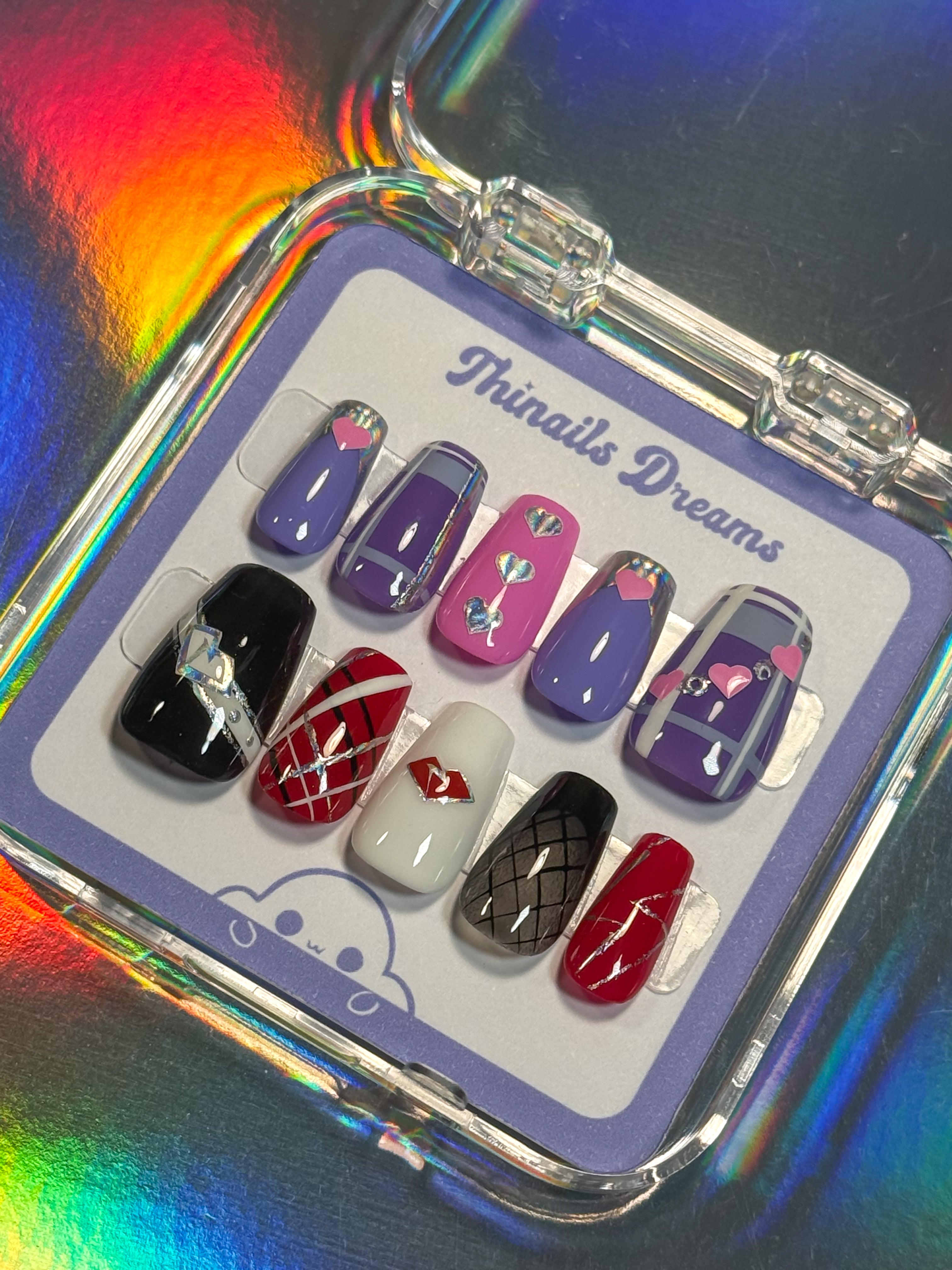 Caitlyn & Vi - Edition Limitée - Press-on Nails