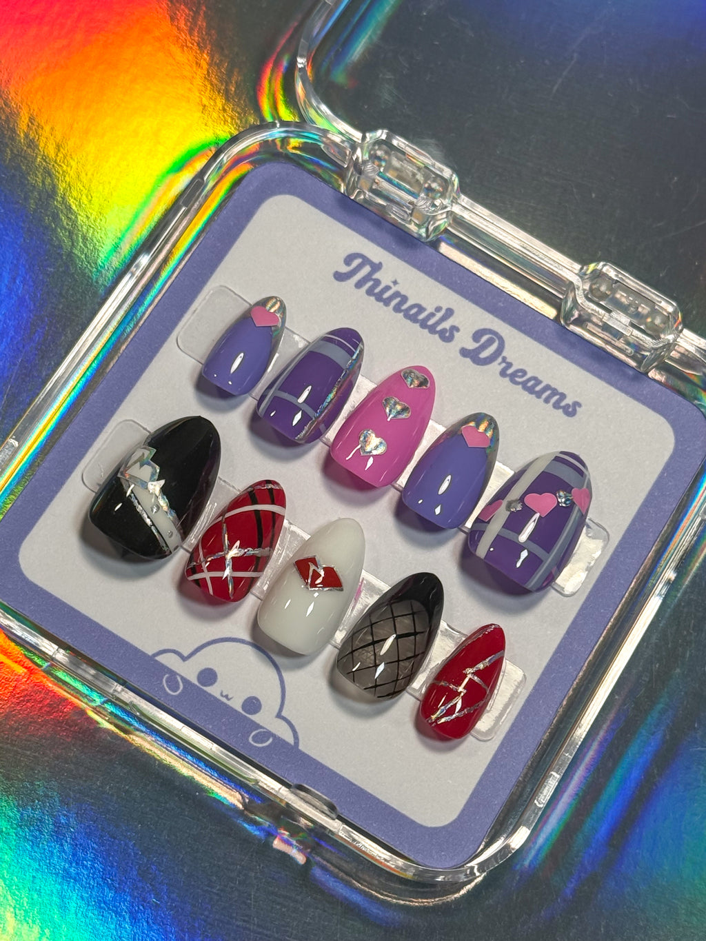 Caitlyn & Vi - Edition Limitée - Press-on Nails