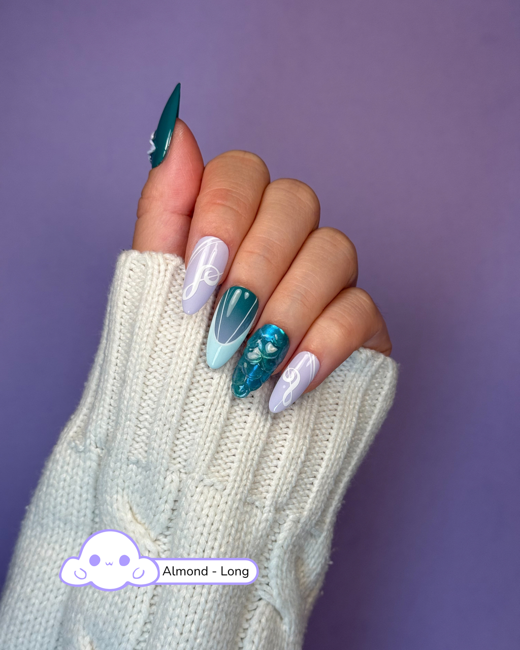 Vodyanitsa - Press-on Nails Thinails Dreams