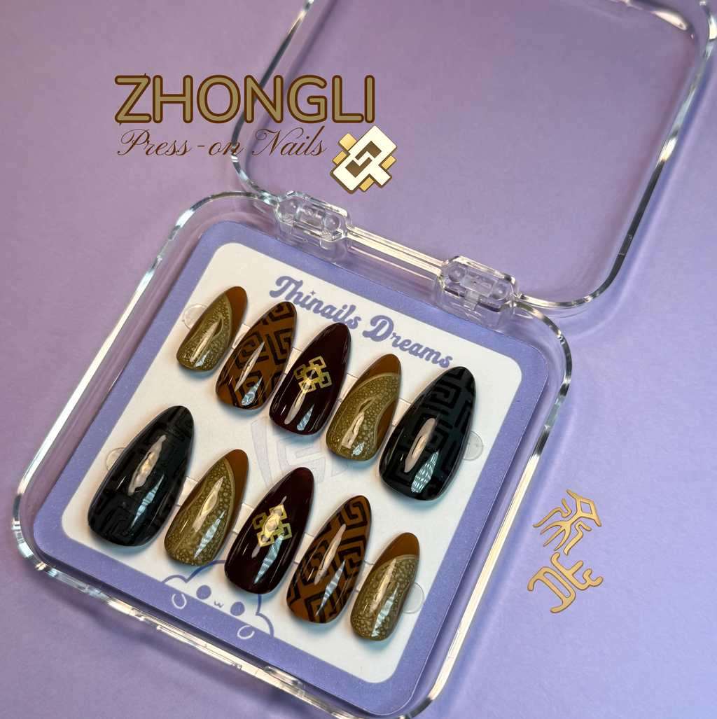 Zhongli - Press-on Nails Thinails Dreams